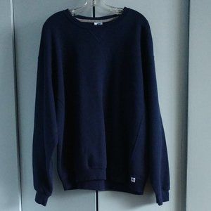 Men's Russell Athletic Crew Neck Sweatshirt Navy